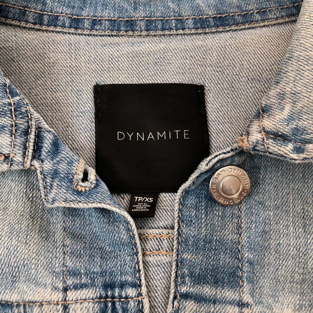 Light Wash Jean Jacket - Picture 3 of 6
